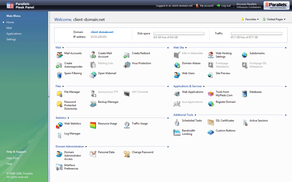 domain-admin-home